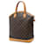 Louis Vuitton Marron Monogram Lockit Vertical  - vue 2