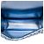 Miu Miu Borsa a tracolla mini matelassé blu in nappa metallizzata con decorazioni in cristalli - vista 4