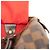 Louis Vuitton Marrone Damier Ebene Speedy 25 - vista 5