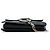 Chloé Faye Crossbody in scamosciato e pelle di vitello nero, piccola - vista 3