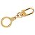 Portachiavi Louis Vuitton Gold Gold Plated Bolt Extender D'oro
