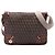 Fendi Beige Zucchino Canvas F Charm Crossbody