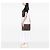 Fendi Beige Zucchino Canvas F Charm Crossbody - vista 6