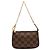 Louis Vuitton Marron Damier Ebene Mini Pochette Accessoires