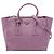 Borsa Prada Purple Medium Saffiano Twin Pocket Porpora