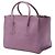 Borsa Prada Purple Medium Saffiano Twin Pocket Porpora - vista 2