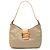 Borsa a tracolla Fendi in tela Zucchino beige