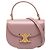Céline Borsa Celine Clea Mini in pelle di vitello lucida rosa
