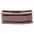 Céline Borsa Celine Clea Mini in pelle di vitello lucida rosa - vista 3
