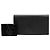 Clutch Belle De Jour in pelle di vitello nera con monogramma grande Saint Laurent Nero - vista 7