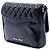 Miu Miu Black Vitello Shine Trapu Crossbody Nero - vista 2