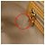 Louis Vuitton Yellow Monogram Vernis Reade PM Giallo - vista 7