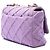 Chanel Purple Large Jersey 19 Flap Porpora - vista 2
