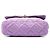 Chanel Purple Large Jersey 19 Flap Porpora - vista 3