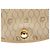 Borsa a tracolla Dior in pelle beige - vista 7