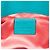 Borsa a tracolla Gucci Blue Small GG Marmont Matelasse Velvet Turchese - vista 5
