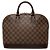 Louis Vuitton Marrone Damier Ebene Alma PM