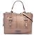 Borsa Etiquette in pelle di vitello marrone Prada Carne