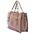 Borsa Etiquette in pelle di vitello marrone Prada Carne - vista 2