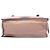Borsa Etiquette in pelle di vitello marrone Prada Carne - vista 3