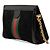 Gucci Black Small Suede Web Ophidia Chain Crossbody Nero - vista 2
