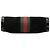 Gucci Black Small Suede Web Ophidia Chain Crossbody Nero - vista 3