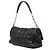 Borsa a tracolla Dior Black Lambskin Cannage New Lock Nero - vista 2