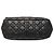 Borsa a tracolla Dior Black Lambskin Cannage New Lock Nero - vista 3