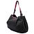 Borsa a tracolla Fendi in tela Zucchino nera Nero - vista 2