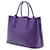 Prada Borsa Double Saffiano Cuir Viola Medium Porpora Viola scuro - vista 2