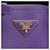 Prada Borsa Double Saffiano Cuir Viola Medium Porpora Viola scuro - vista 5