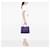 Prada Borsa Double Saffiano Cuir Viola Medium Porpora Viola scuro - vista 6
