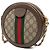 Gucci Beige Mini GG Supreme Web Ophidia Borsa a tracolla rotonda - vista 2