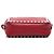 Borsa Camera Rockstud in pelle rossa Valentino Rosso - vista 3