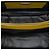 Prada Borsa Double Tote in Pelle Saffiano Gialla Giallo - vista 4