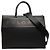 Bulgari Borsa Bvlgari in pelle nera con logo Nero