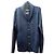 Autre Marque Hugo Pratt Corto Maltese x Chiros Schurwolle Cardigan Blau