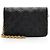 Pochette Coussin in agnello goffrato Monogram Louis Vuitton Nero