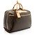 Louis Vuitton Monogram Canvas Alize 24 Heures Weekender Castaño - vista 2