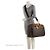 Louis Vuitton Monogram Canvas Alize 24 Heures Weekender Castaño - vista 5