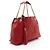 Borsa a tracolla Gucci Soho in pelle, misura Medium Rosso - vista 2