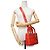 Borsa in pelle Dior My Lady Dior Arancione - vista 2