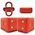 Borsa in pelle Dior My Lady Dior Arancione - vista 4