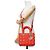 Borsa in pelle Dior My Lady Dior Arancione - vista 7