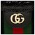 Borsa a tracolla Gucci Suede Ophidia Large Chain Nero - vista 9