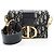 Borsa a tracolla Dior Oblique 30 Montaigne Box Blu