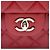 Gabrielle Borsa Chanel Classic Jumbo Double Flap in pelle Caviar Rosso - vista 9