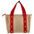 Louis Vuitton Stoffhandtasche Antigua Braun Beige - Ansicht 3