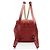 Gucci Matelasse Leather GG Marmont Mini Rucksack Rot - Ansicht 3