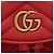 Gucci Matelasse Leather GG Marmont Mini Rucksack Rot - Ansicht 9